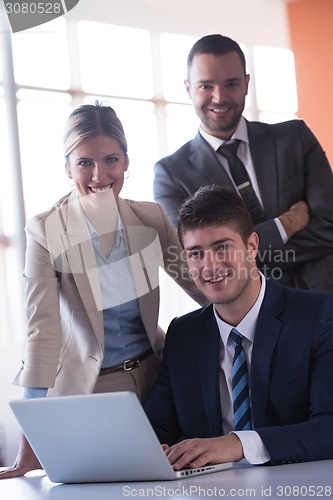 Image of business man at the office