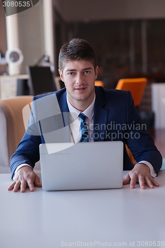 Image of business man at the office