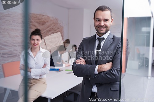 Image of business people group at office