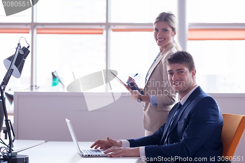 Image of business people group at office