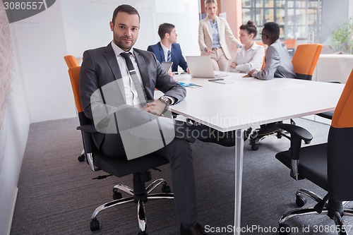 Image of business people group at office