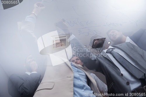 Image of business people group at office