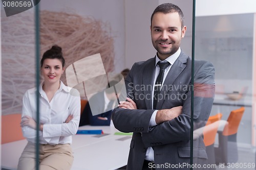 Image of business people group at office