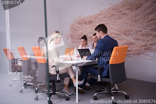Image of business people group at office
