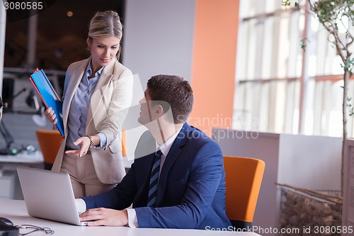 Image of business people group at office