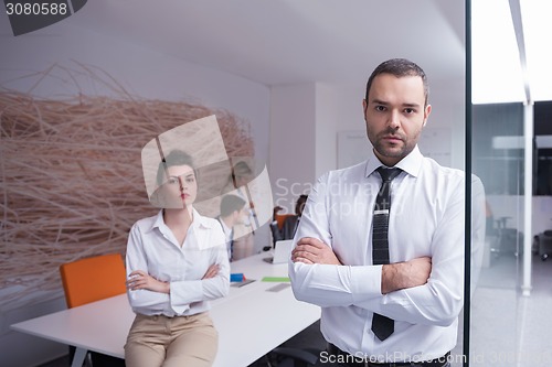 Image of business people group at office