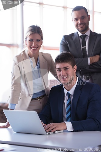 Image of business man at the office