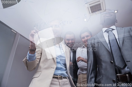 Image of business people group at office