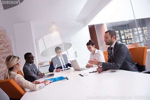 Image of business people group at office