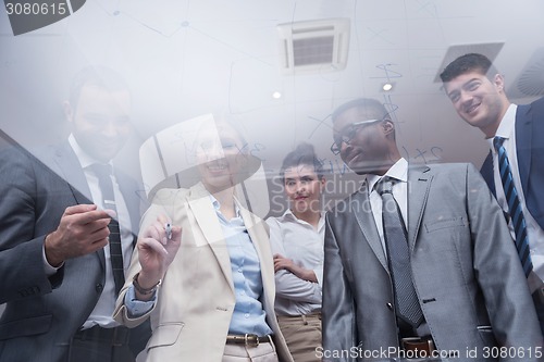 Image of business people group at office
