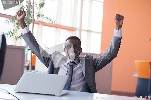 Image of African American businessman