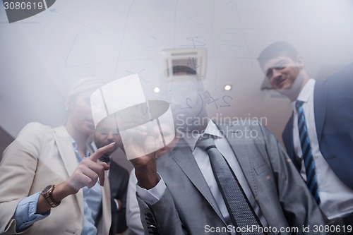 Image of business people group at office