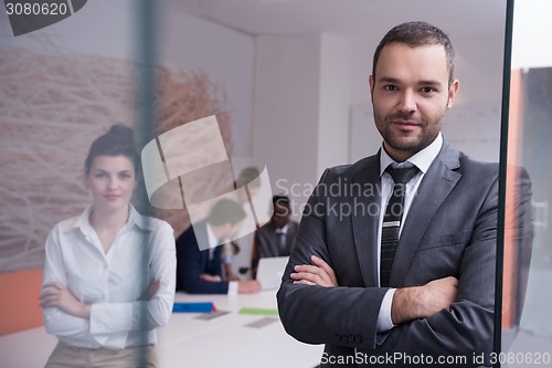 Image of business people group at office