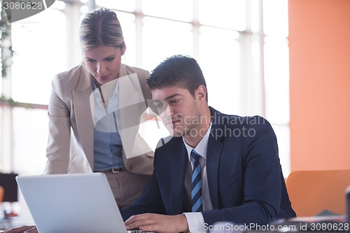 Image of business man at the office