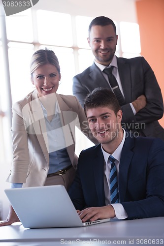 Image of business man at the office