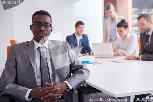 Image of business people group at office