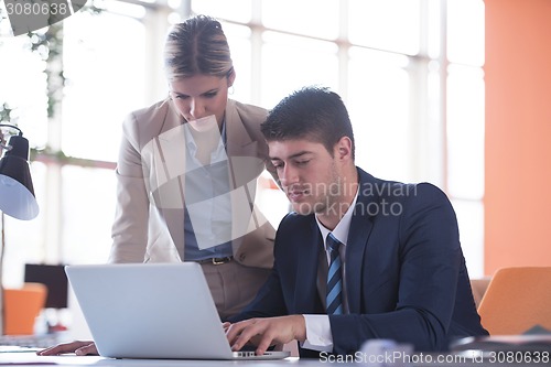 Image of business man at the office
