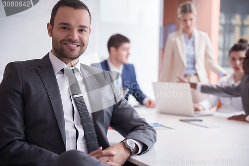 Image of business people group at office