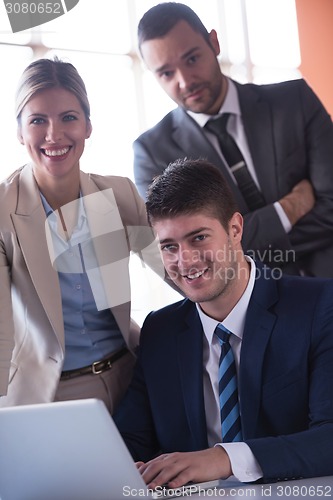 Image of business man at the office