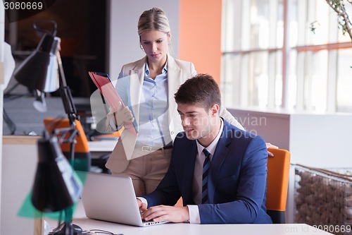 Image of business people group at office