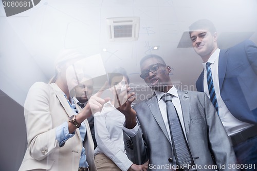 Image of business people group at office