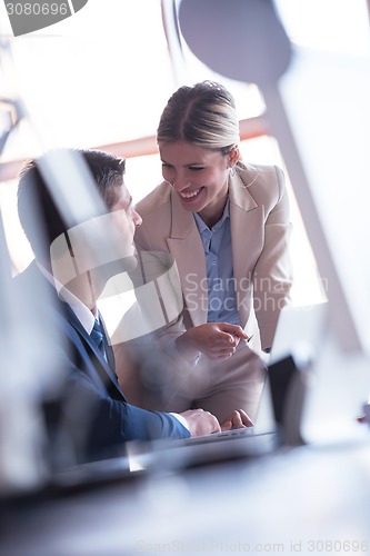 Image of business man at the office