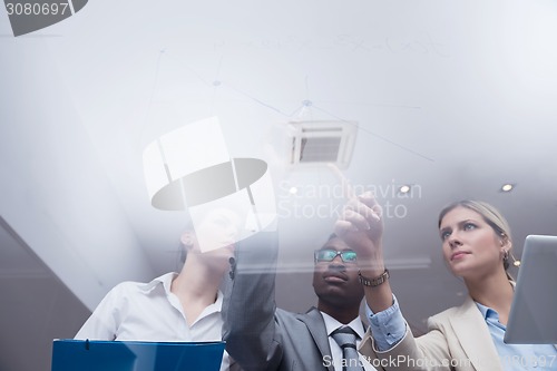 Image of business people group at office