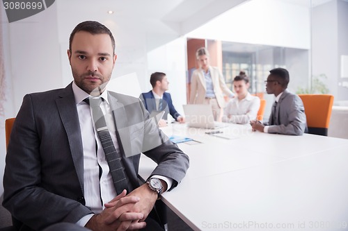 Image of business people group at office