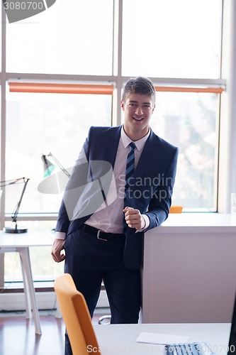 Image of business man at the office