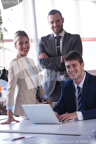 Image of business man at the office