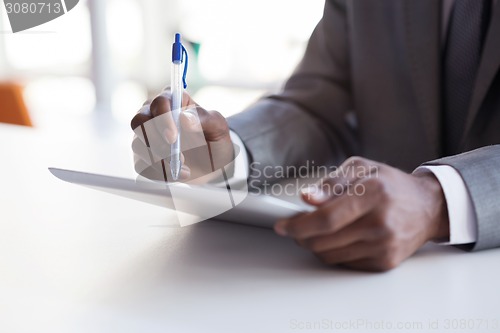 Image of African American businessman