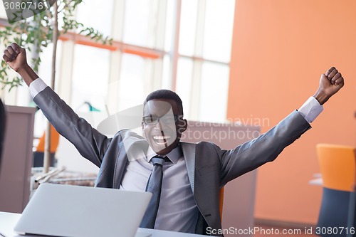 Image of African American businessman