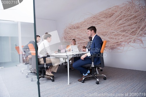 Image of business people group at office