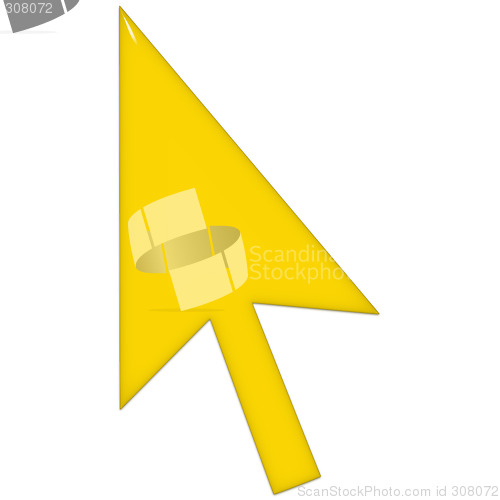 Image of Yellow Glass Pointer