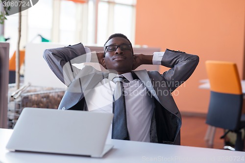 Image of African American businessman