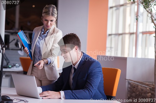 Image of business people group at office