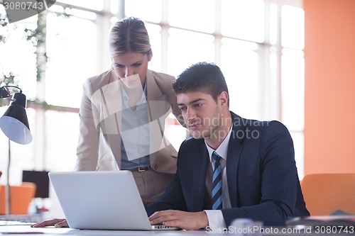 Image of business man at the office