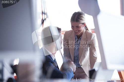 Image of business man at the office
