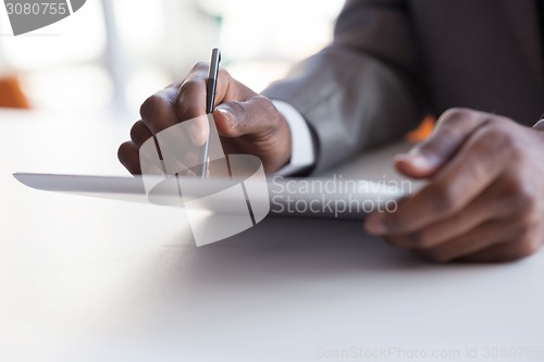 Image of African American businessman