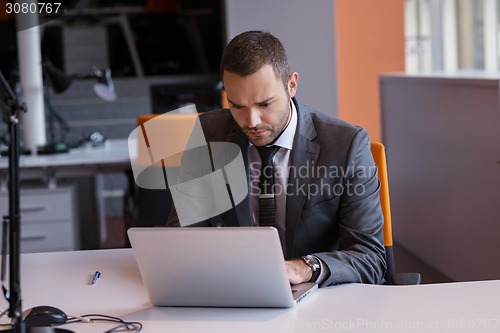 Image of business man at the office