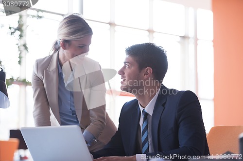 Image of business man at the office