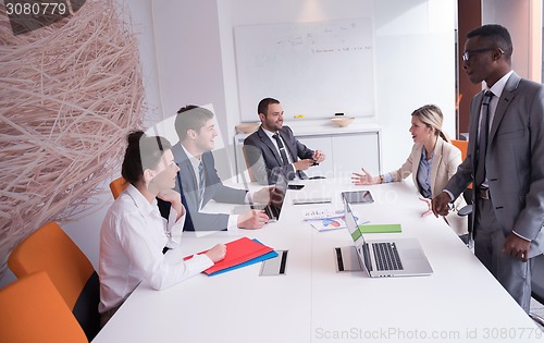 Image of business people group at office