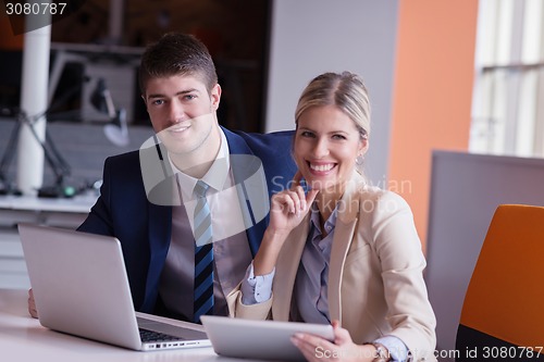 Image of business people group at office
