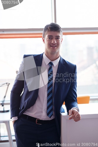 Image of business man at the office