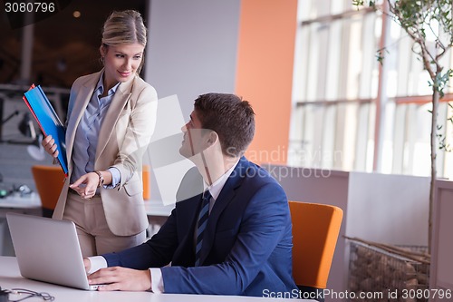 Image of business people group at office