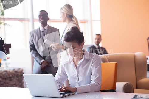 Image of business people group at office