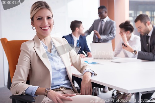 Image of business people group at office