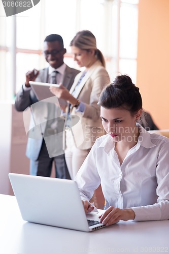 Image of business people group at office