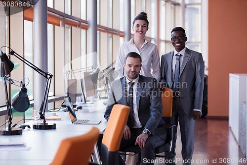 Image of business people group