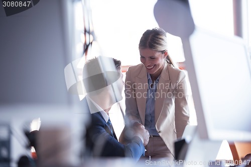 Image of business man at the office